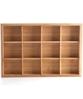 Natural Bamboo And Wood Jewelry Tray Pretty Slick Display Plate For Rings Necklaces And Bracelets Solid Build Smooth Surface Easy Wipe with compartments.