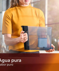 Person holding AquaClean Calc And Water Filter For Your Coffee Maker Keeps Descale At Bay For Up To 5,000 Cups