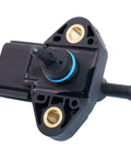 FPS5 Fuel Injection Pressure Sensor Replacement For Ford Lincoln Mercury Mazda, black plastic auto sensor with brass ports