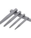 Premium 5 Pc Carbon Steel Straight Flute Bolt Extractor Kit For Easy Out Stripped Screw Removal With Efficient Reverse Action Design Perfect For Automotive Workshops And DIY Repair Projects At Home, 4-piece set