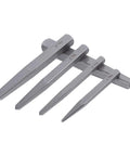 Premium Five Piece Straight Flute Screw Extractor Kit Crafted From Tough Carbon Steel For Stripped Damaged Fasteners Automotive Repair And DIY Jobs That Need Precision Without Ruining Threads, five-piece set