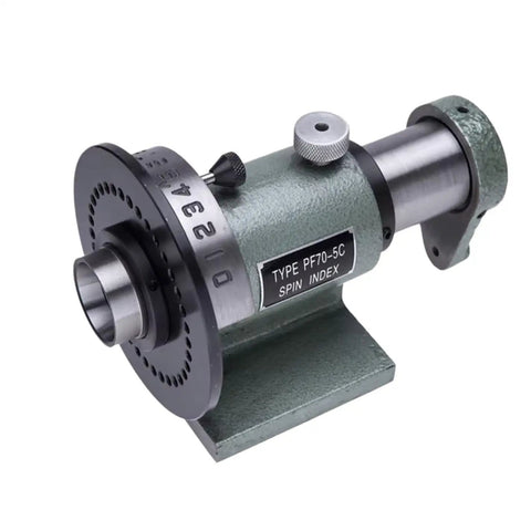 Top Shelf Precision Indexing Spin Jig Fixture For Drill Mill Lathe And Grinding with sturdy base and adjustable features.