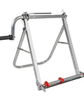 Portable All Metal Foldable Hose Reel Storage Rack For Farm Irrigation And Outdoor Yard And Garden Use With Manual Crank Handle
