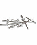 Medium Aluminum One Eighth Inch Pop Rivets For Metal Fabric Leather And Auto Repair 100 Pack Pro Grade Easy Install Quick Set Rivets