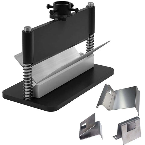 Heavy Duty 12 Inch Press Brake Attachment For 12 To 20 Ton Hydraulic Shop Presses With Dual Spring Design Metal Bending Tool