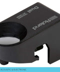 Bass Drum Trigger For Hybrid Drumming With Dual Head And Rim Triggers, Adjustable On Metal Hoops, compatible with TM-2 Module