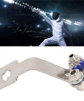 Sturdy Stainless Steel Fencing Socket Bracket For Foil Training And Competition Secure Sword Grip System Stable Support