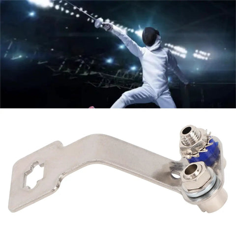 Sturdy Stainless Steel Fencing Socket Bracket For Foil Training And Competition Secure Sword Grip System Stable Support