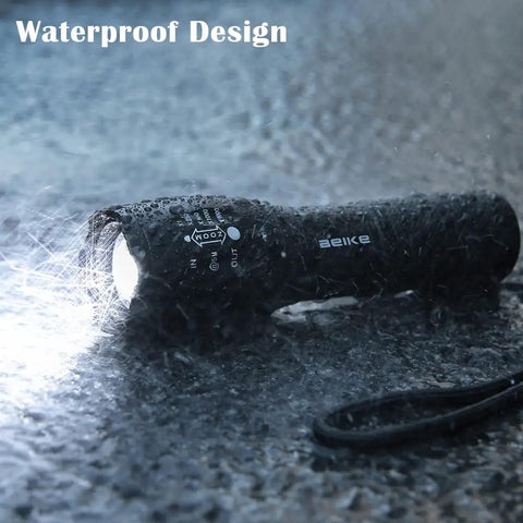 Illuminated Two Pack High Lumen Led Flashlights For Home Camping And Travel Beast Bright Handheld Beams With Durable Polycarbonate Lens