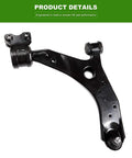 Beefed Up Front Suspension Kit 8 Piece With Lower Control Arms Ball Joints Outer Inner Tie Rods Sway Bar Links For Mazda 3 2004 2009 And Mazda 5 2006 2014 Non Turbo Replacement component view