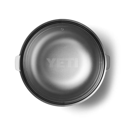Top view of Rambler Bowl Vacuum Insulated Stainless Steel With Lid 1 Quart Navy Stackable And Nestable For Easy Meal Prep On The Go