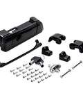 Harley Touring Trunk Lid Latch Cover Kit Billet Zinc Alloy Black With Keyhole, replacement parts including screws and keys