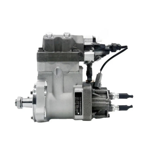 High Pressure Fuel Pump Compatible With Isl 8.9 And Qsl 9 Engines, heavy-duty aluminum construction, side view.