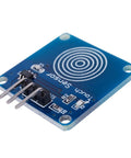10 Piece TTP223B Capacitive Touch Switch Modules With Momentary Digital Touch Sensor DC 2 To 5.5V Easy Install With M2 Screw Holes