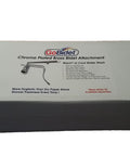 Box packaging of All Metal Bidet Attachment With Chromed Finish Easy Under Thirty Minute Install Adjustable Seven Hole Spray
