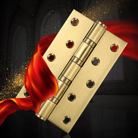 Three Pack Soft Close Door Hinges For Cabinets And Closets, Thickened Quiet Flat Hinge, Brushed finish, Stable for Cupboards