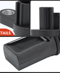 Engine Crankshaft Position Sensor For Nissan Frontier 4.0L V6, Pathfinder, Xterra, NV Series 2005-2020, Suzuki Equator Replacement Plug And Play Swap-Ready OE Style Sensor close-up, black plastic 3-pin detail