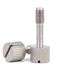 Top Notch 304 Stainless Steel Captive Screws Featuring Precision M3X16MM Slotted Small Heads For Dead Serious Thumb Security Bolts And Hardcore Hardware Fasteners 20 Pack.
