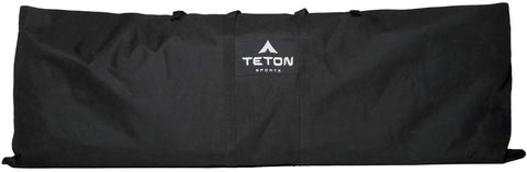 Black carry bag for Heavy Duty Camping Cot For Adults Oversized Folding Bed With Easy Setup Elevates Your Sleep For Rugged Adventures