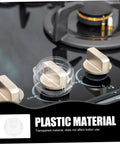 Kid Proof Gas Stove Knob Safety Covers Easy Install Multi Function Appliance Guard For Induction Ovens Washing Machines And More Childproof Button Protector on stove