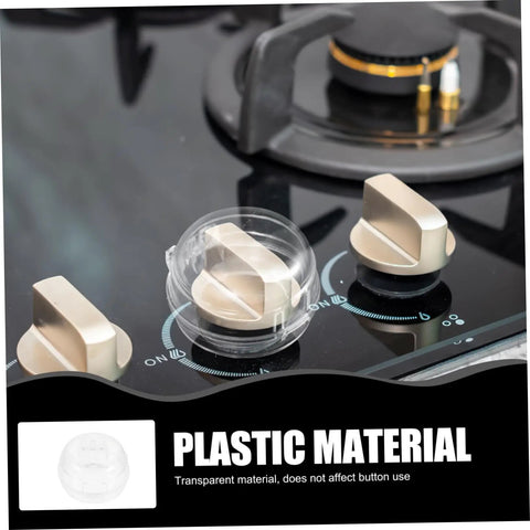 Kid Proof Gas Stove Knob Safety Covers Easy Install Multi Function Appliance Guard For Induction Ovens Washing Machines And More Childproof Button Protector on stove