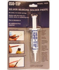 Silver Bearing Solder Paste For Light Soldering On All Metals With Low Heat, Pro Grade, Easy To Use, Precise Application, 7.1g tube