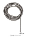 Top Notch Flexible Stainless Steel Wire Loom Sleeve For Heavy Duty Cable Management 500 cm length silver cable guard.