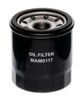 Spin-On Lube Filter For Mahindra Tractors And MAGNUM Generators, Broad Compatibility Across 1526 To 3016 Series, black metal