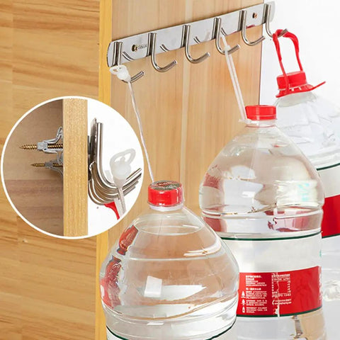 Heavy Duty Drywall Anchor Kit With Self Drilling Wall Plugs And Screws 8mm M8 White 50 Pieces used to hang water bottles