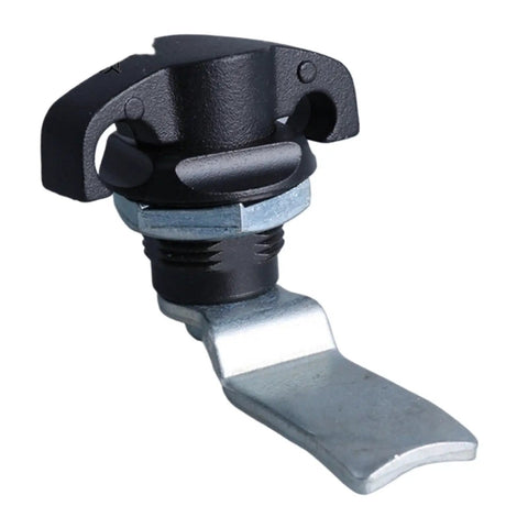 Cabinet Cam Lock With Zinc Alloy Body, T Shape Rotary Unlock, Rustproof And Waterproof, Non Key Retaining With Reversible Stop Cam