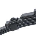 Close-up of a spring in the Beefy Six Leaf Trailer Spring Kit With 3500 Lb Per Leaf And 7000 Lb Tandem Axle Capacity