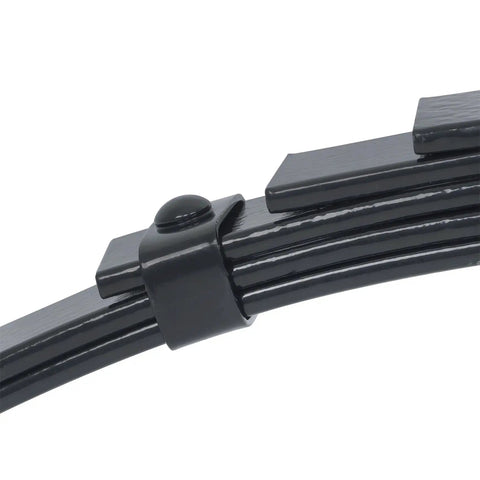 Close-up of a spring in the Beefy Six Leaf Trailer Spring Kit With 3500 Lb Per Leaf And 7000 Lb Tandem Axle Capacity