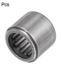 HK0810 Needle Roller Bearings 8mm Bore 12mm OD 10mm Width Chrome Steel Open End 6 Pack For Transmission Gearbox