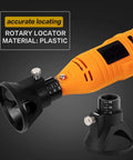 Kick Up Your Drilling Game With This Mini Drill Electric Grinder Locating Cap For Precise Punching Work and Robust Plastic Design Suitable For All Rotary Tools, showing a close-up of the plastic rotary locator cap.