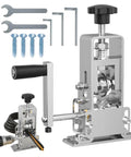 Ergonomic Wire Stripping Machine With Anti-Slip Handle Heavy Duty Hand Tool For Electric Manual Use Fast Effortless Cable Jacket Removal Perfect For Precision Home Projects And Everyday Wiring Jobs Efficient Solution, featuring a sturdy design and various accessories.