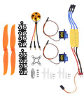 High Performance Brushless Motor And ESC Combo Kit For 400 To 450 RC Planes And Helicopters, 9G SG90 KV2200 Motor, 6035 Propeller, 30A ESC