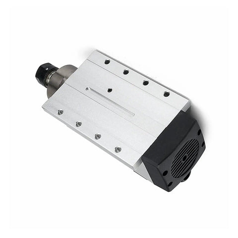 Beefed Up Air Cooled CNC Spindle Kit With ER11 And ER20 Collets, Power Options 1.5kW To 6kW, Square Design For Engraving Machines