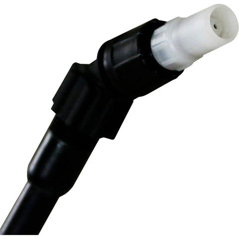 Close-up of nozzle on Dual Tank ATV UTV Spot Sprayer With 25 Gallon Water Tank And Separate Concentrate Tank For On Demand Mixing.