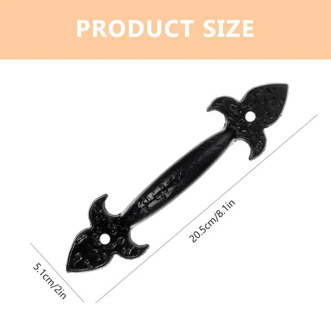 Rustic Vintage Iron Cabinet Handles And Drawer Pulls For Dresser Wardrobe And Cabinet Hardware Bow Shaped Door Pulls dimensions