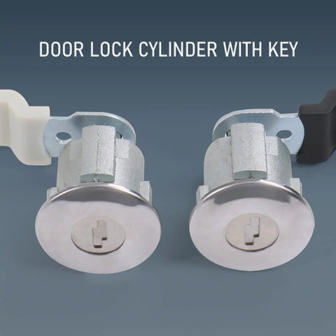 Door Lock Cylinder With Key Replacement For Ford E Series And 1997 To 2006 E150 E250 E350 F150 F250 F350 Explorer Ranger