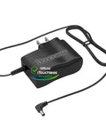 AC Power Adapter For Automatic Sensor Trash Cans, Official Manufacturer Certified, UL Listed, Energy Saving, Keeps Your Sensor Bin Running Smooth, Backed By Full Service Warranty And Loyal Customer Support. black iTouchless AC adapter with 5 ft 10 in cord