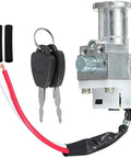 Battery Charger Ignition Lock With Two Keys For Motorcycle Electric Bike Scooter E Bike Security Lock Accessory Built For Quick Install And Everyday Use
