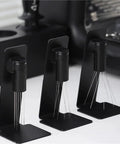 Professional Game Changing Coffee Distribution Tool With Magnetic Stand And Adjustable Wdt Needle Barista Coffee Stirrer arranged neatly.