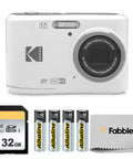 FZ45 16MP Digital Camera With 4X Optical Zoom And 27mm Wide Angle Lens, 2.7 Inch LCD Screen, Ready To Go Bundle