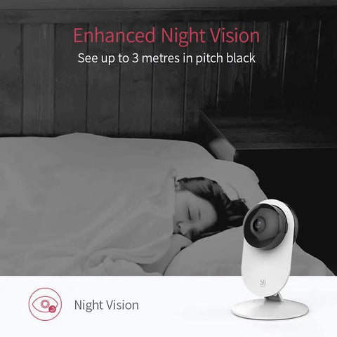 1080P Wireless IP Home Security Camera System with AI Vision, real-time app alerts, enhanced night vision example