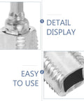 Heavy Duty Electric Drill Pipe Threader Tool With Alloy Inner Hole Threading Cutter For Fast Hose Pipe Repair And Plumbing Jobs detailed close-up of alloy cutter