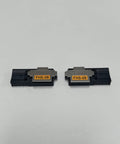 Sumitomo FHS-09 Fiber Holder Sheath Clamp Chucking Fixture for Type 81M12 82M12 66M12 65M12 splicers, metal jig close-up view