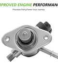 Chevrolet High Pressure Fuel Pump 12641847 Fits 2010 2017 Equinox Malibu Impala Captiva Sport GMC Terrain Buick LaCrosse Verano Regal 2 4 L Engine Fuel Delivery Pump Replacement HM10008 EP1028 GDP103 12633115 12608371 top view
