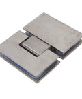 Heavy Duty Frameless Shower Door Hinge 180 Degree Turn Holds Up To 120 Lbs Rock Solid Stainless Steel Build, 8-12 mm glass.