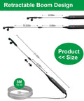 Electric Sprayer Wand For Lawn And Garden, 23.6 Inch Telescopic Battery Powered Sprayer with adjustable length and 16.4 ft hose